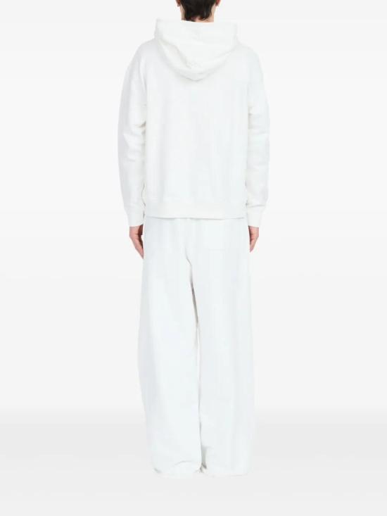 25FW MM6 메종마르지엘라 뉴메릭 후드 티셔츠 SH0GU0033M25025 101 OFFWHITE - MM6 MAISON MARGIELA