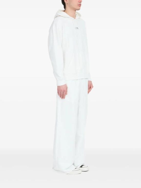 25FW MM6 메종마르지엘라 뉴메릭 후드 티셔츠 SH0GU0033M25025 101 OFFWHITE - MM6 MAISON MARGIELA