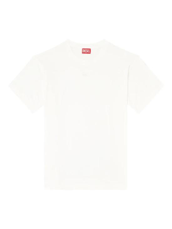 25FW 디젤 반팔 티셔츠 A195240AIJU 141 OFFWHITE