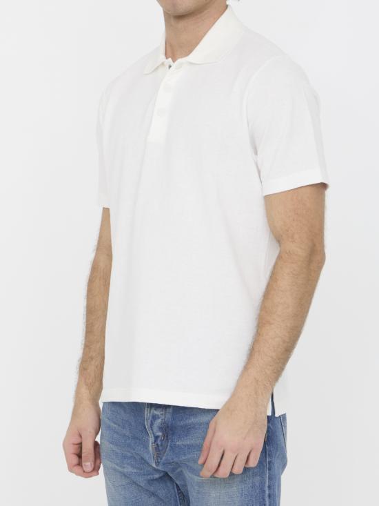 25FW 펜디 폴로 티셔츠 FAF717AR5G F0RQ0 NATURALE - FENDI