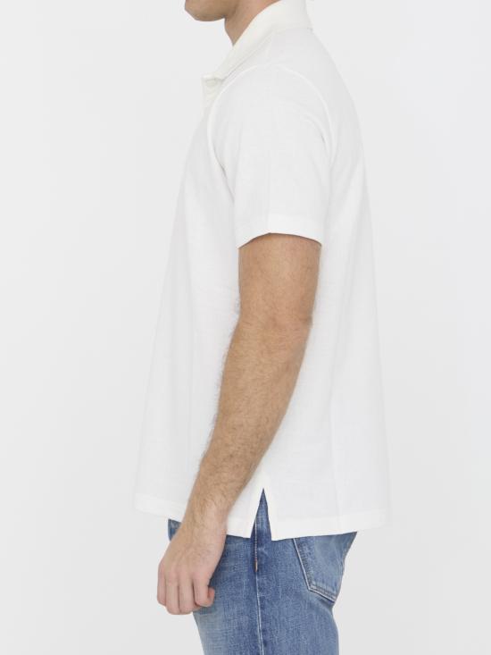 25FW 펜디 폴로 티셔츠 FAF717AR5G F0RQ0 NATURALE - FENDI