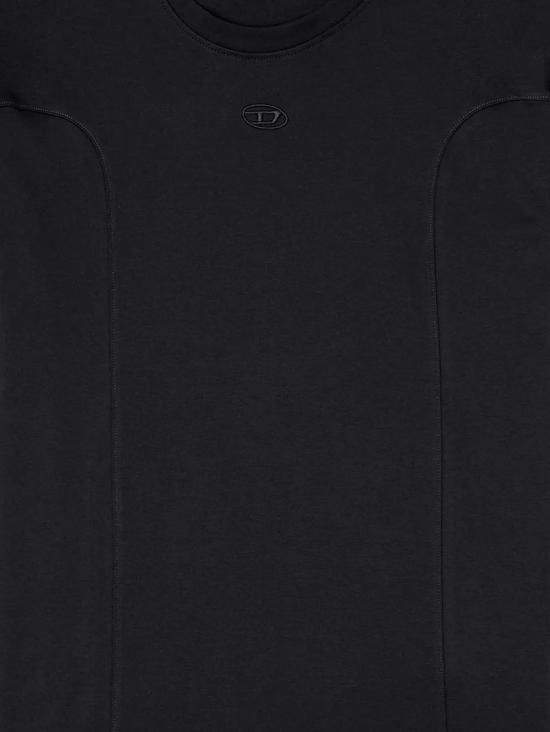 25FW 디젤 반팔 티셔츠 A195240AIJU 9XX BLACK - DIESEL