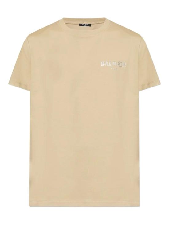 25FW 발망 반팔 티셔츠 FH1EF000GD84 WAI CAMEL