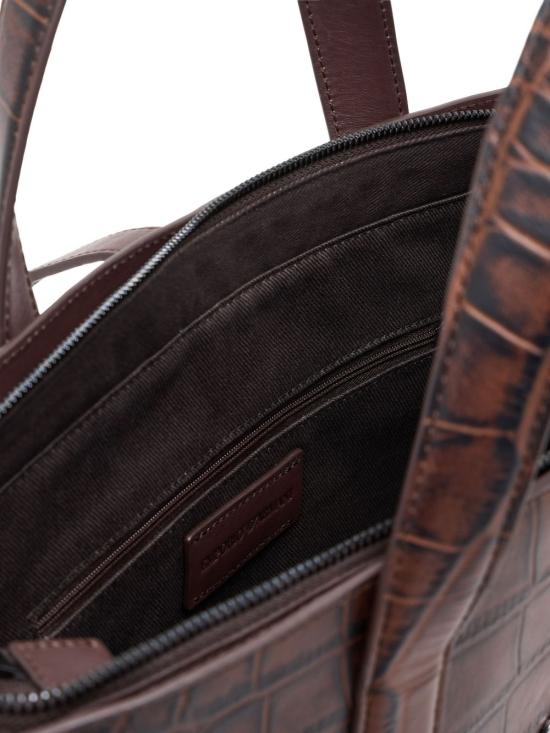 25FW 엠포리오 아르마니 토트백 EM003617AF19384U8125 BROWN - EMPORIO ARMANI