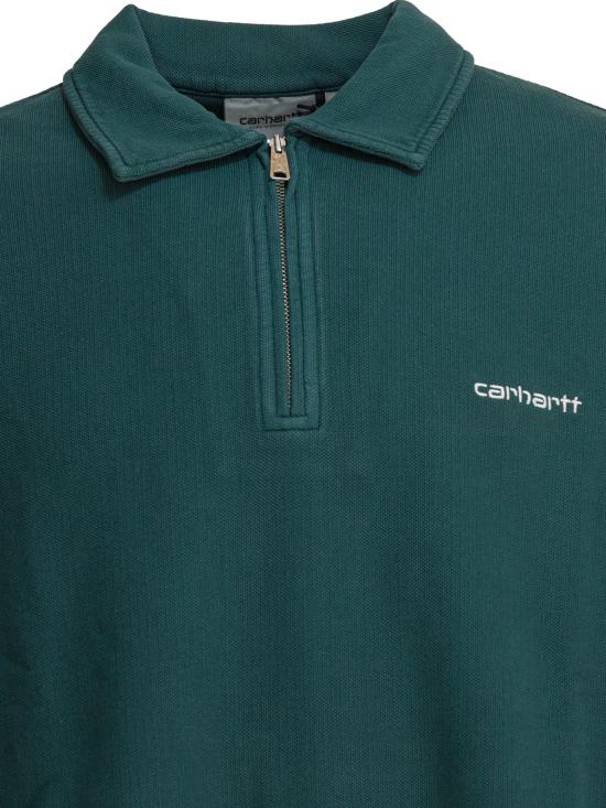 25FW 칼하트 WIP 스크립트 피케 스웨트셔츠 I03518832EGD03 GREEN - CARHARTT WIP