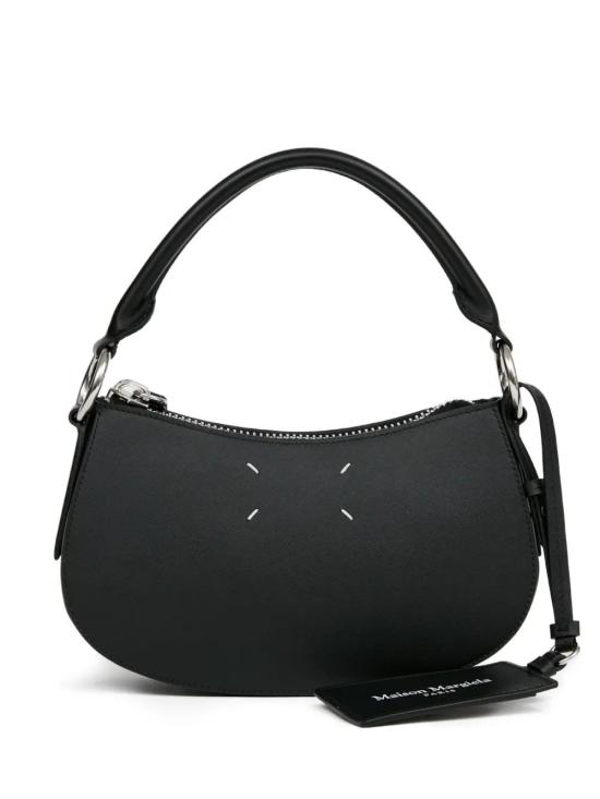 25FW 마르지엘라 지퍼 호보 백 SB1WD0032P7275 T8013 BLACK