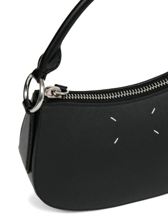 25FW 마르지엘라 지퍼 호보 백 SB1WD0032P7275 T8013 BLACK - MAISON MARGIELA
