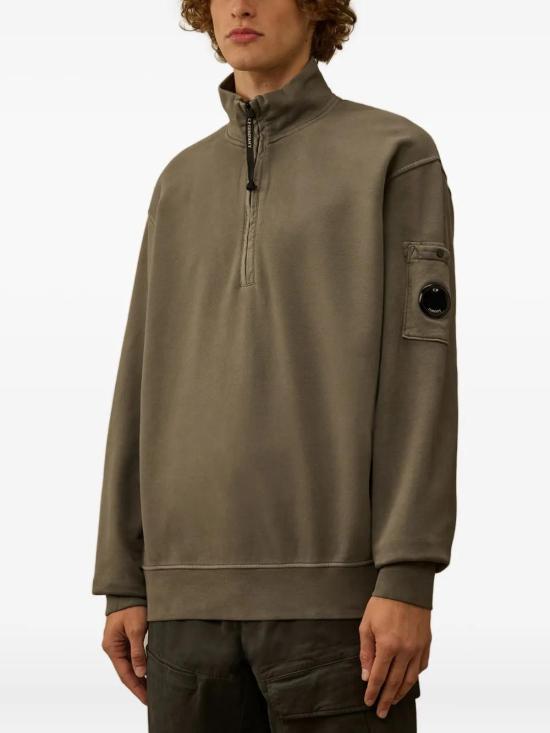 25FW 씨피 컴퍼니 스웨터 19CMSS142A006372R 921 GUNMETAL - C.P. COMPANY