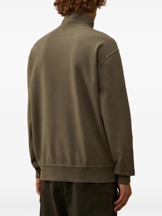 25FW 씨피 컴퍼니 스웨터 19CMSS142A006372R 921 GUNMETAL - C.P. COMPANY