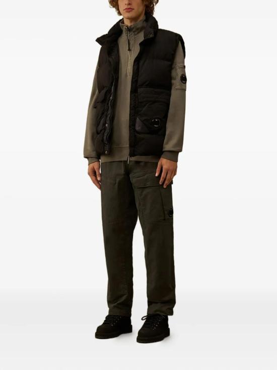 25FW 씨피 컴퍼니 스웨터 19CMSS142A006372R 921 GUNMETAL - C.P. COMPANY