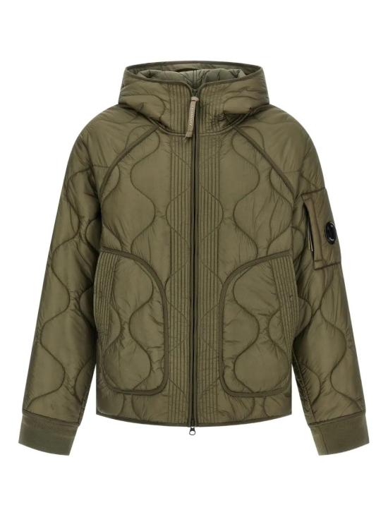 25FW 씨피 컴퍼니 라이너 후드 패디드 자켓 19CMOW047A110158A 356 FALLEN ROCK