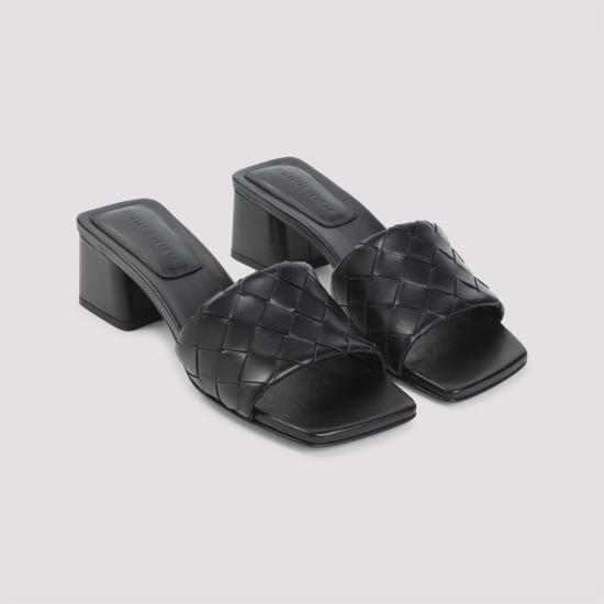 25FW 보테가베네타 샌들 838098V2ED0 1000 BLACK - BOTTEGA VENETA