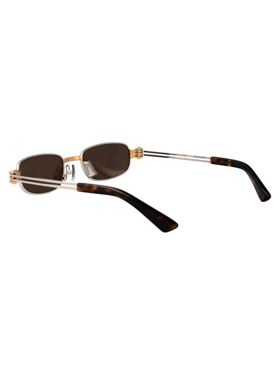 25SS 보테가베네타 선글라스 BV1381S 001 SILVER SILVER BROWN - BOTTEGA VENETA