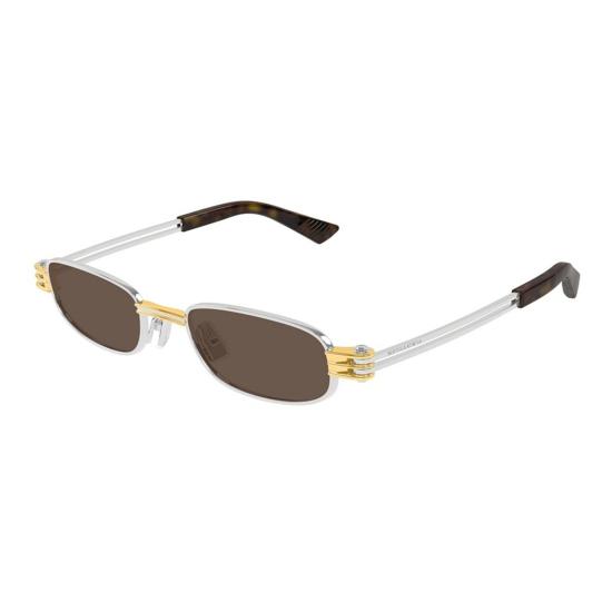 25SS 보테가베네타 선글라스 BV1381S 001 SILVER SILVER BROWN