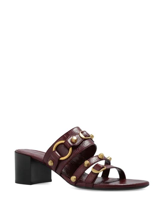 25FW 발렌시아가 샌들 840085WAD4Y 6089 BORDEAUXGL - BALENCIAGA