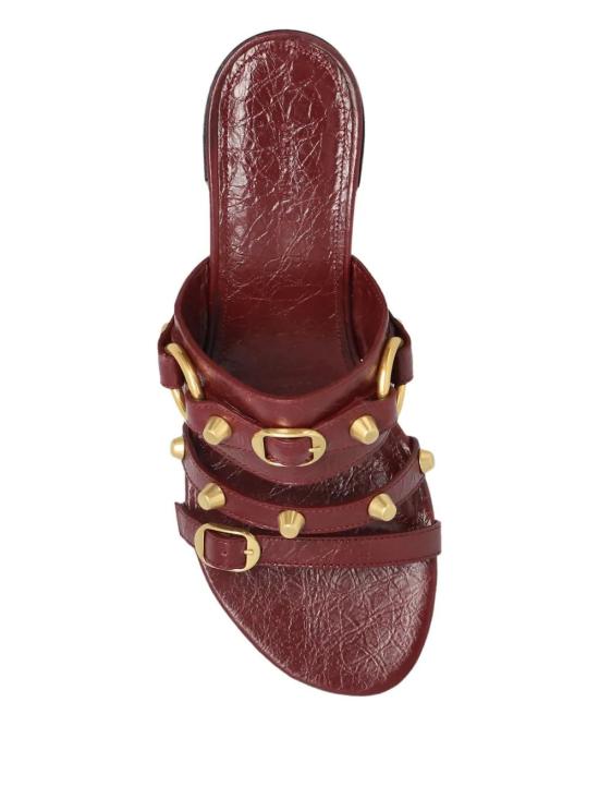 25FW 발렌시아가 샌들 840085WAD4Y 6089 BORDEAUXGL - BALENCIAGA