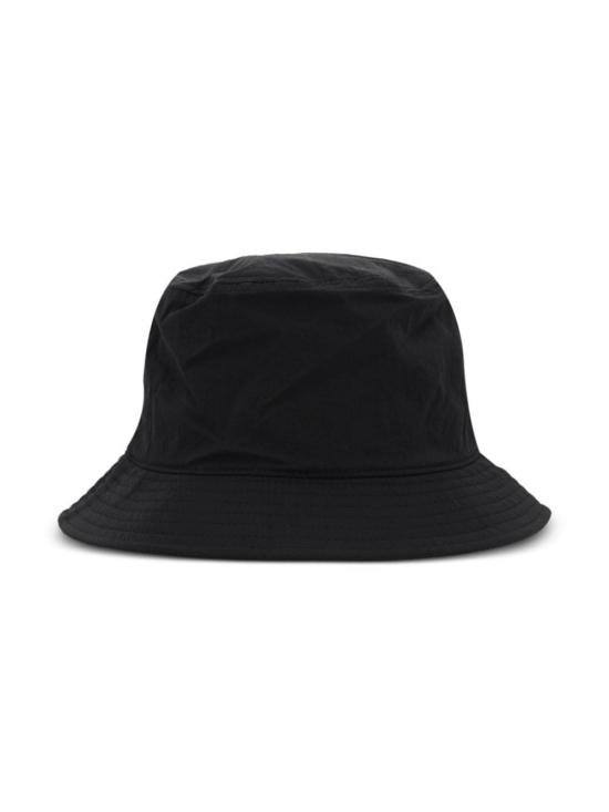 25FW 스톤 아일랜드 컴퍼스 패치 앤 립드 라이트 RWS 질롱 울 비니  K2S15N100012S00B4 V0029 BLACK - STONE ISLAND