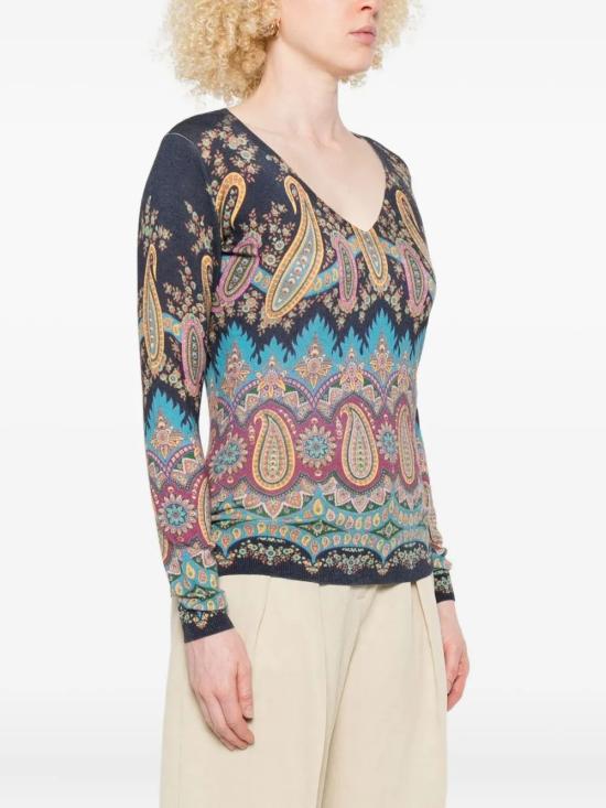 25FW 에트로 스웨터 WRKE0024AKA03 X0887 - ETRO