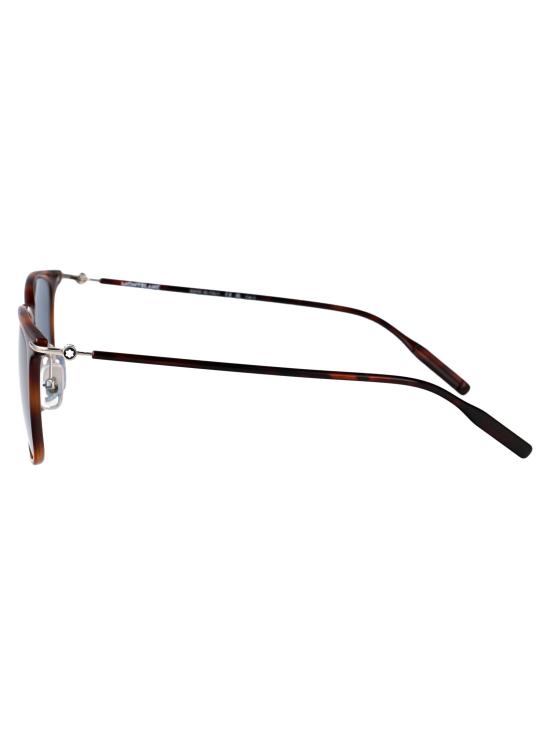 25SS 몽블랑 선글라스 MB0354S 004 HAVANA SILVER BLUE - MONTBLANC