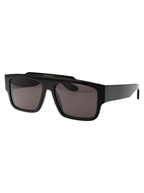 25SS 구찌 선글라스 GG1460S 001 BLACK BLACK GREY - GUCCI