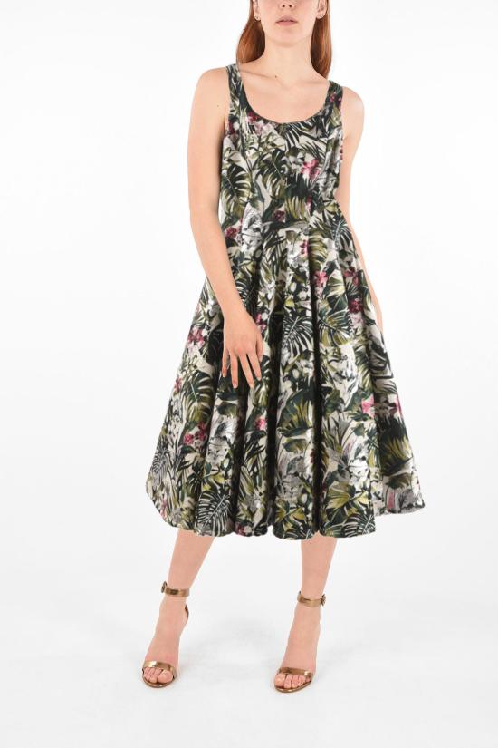  필립 플레인 미디 원피스 P18C WRG0676 PTE021N 01 Fantasia floreale, Multicolor