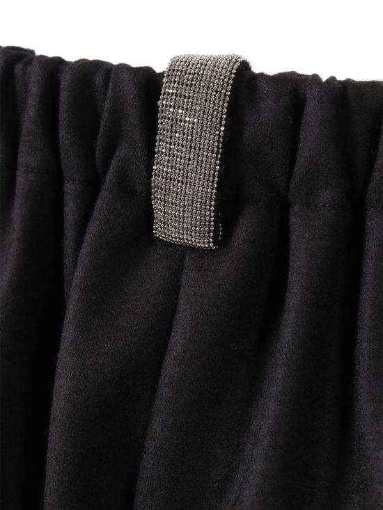 25FW 파비아나 필리피 스트레이트 팬츠 PAD225F791L611 825 238710 Black - FABIANA FILIPPI