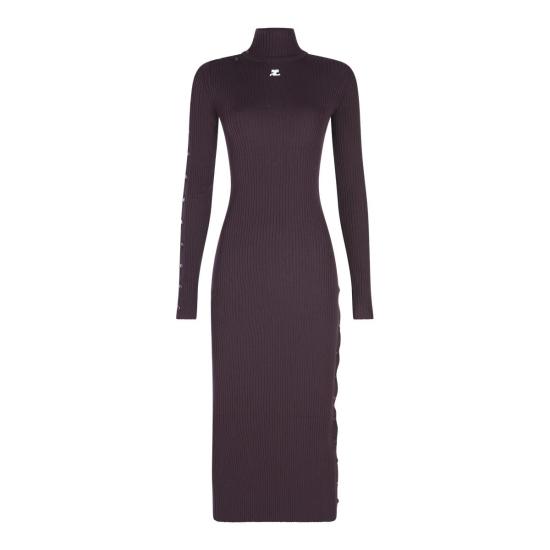 25FW 쿠레쥬 원피스 325MRO692FI00014010 PURPLE