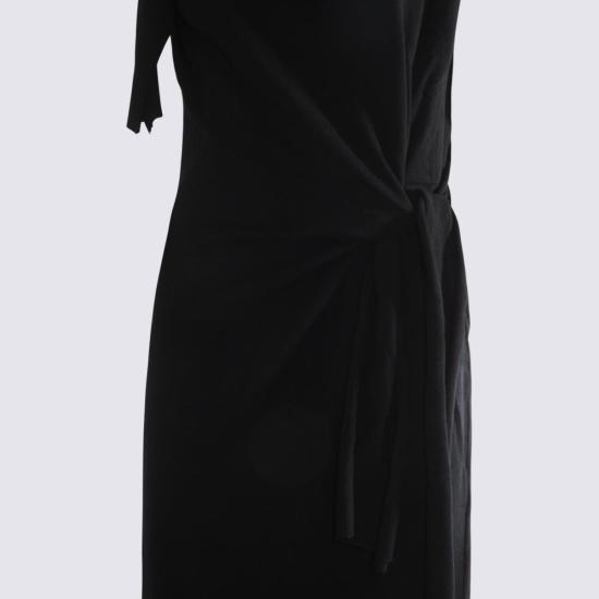 25FW 모스키노 원피스 252D048154000555 Black - MOSCHINO