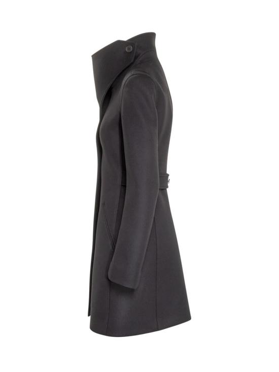 25FW 쿠레쥬 코트 325CMA230WO0118 9999 Black - COURREGES