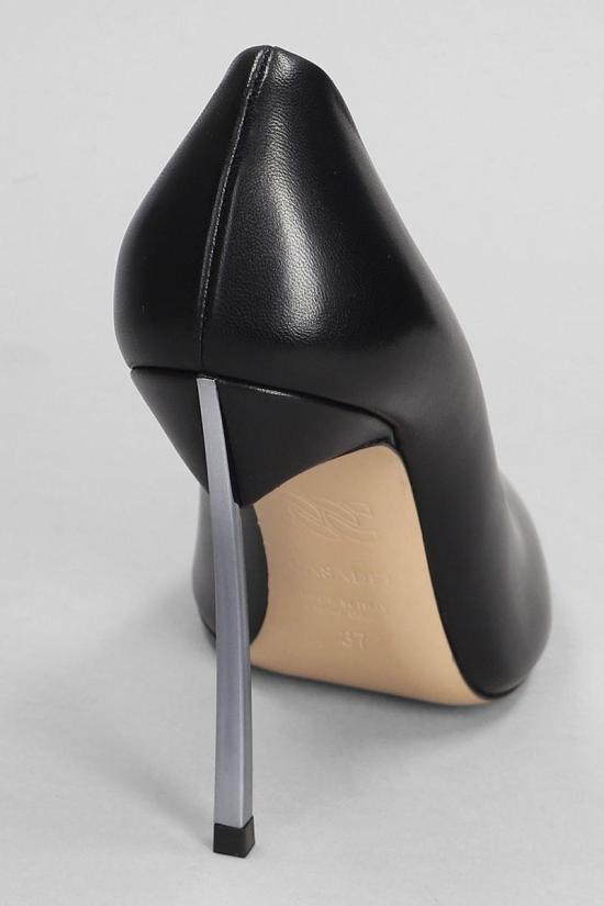 25FW 카사데이 뮬/슬리퍼 403397 1F940X100MC1588 Black - CASADEI