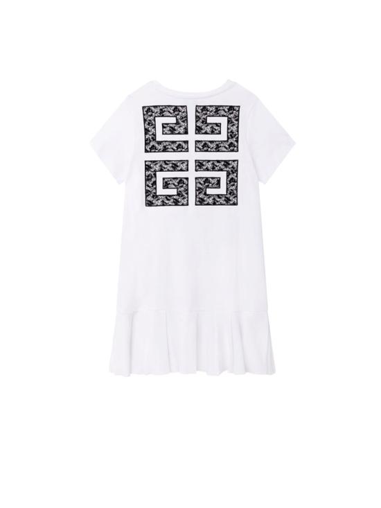 25SS [주니어] 지방시 미디 원피스 H12201T 10B WHITE - GIVENCHY