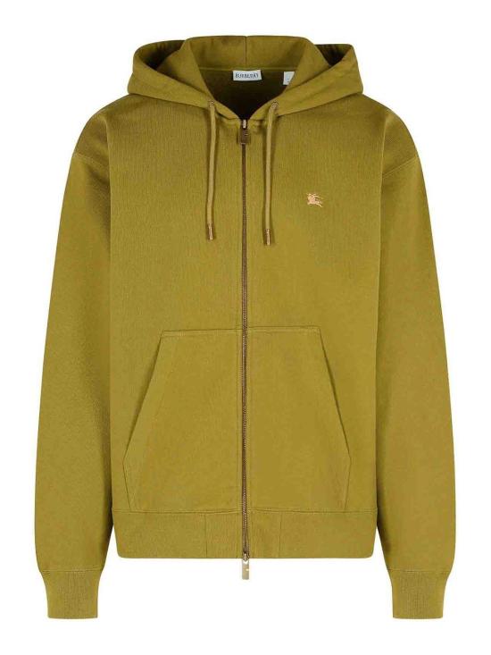  버버리 크로스 스티치 EKD​ 코튼 지퍼 후디  8110937 Green