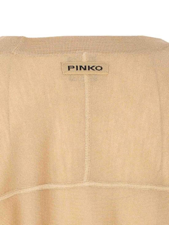  핑코 긴팔 티셔츠 105417A2PUC65 Beige - PINKO
