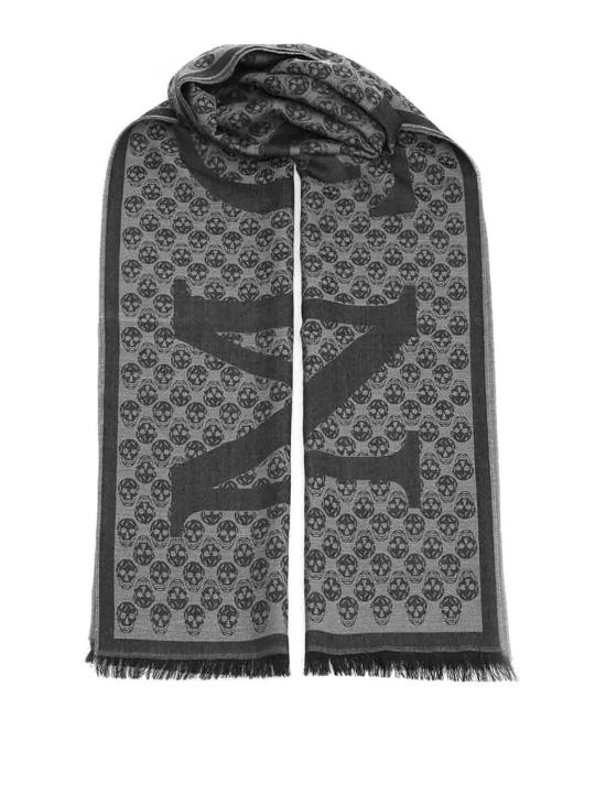 26FW 알렉산더 맥퀸 머플러/스카프 8353754200Q1461 Grey