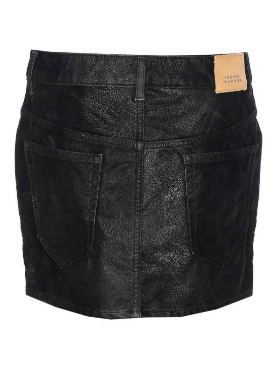  이자벨마랑에뚜왈 숏 스커트 JU0363FAC3B01E01BK Black - ISABEL MARANT ETOILE