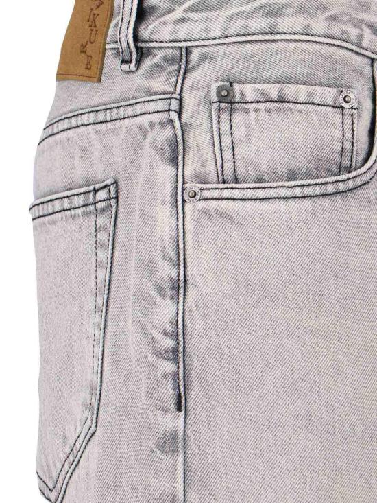 25FW 하이쿠레 스트레이트 팬츠 HEW03330DF118L0896 Grey - HAIKURE