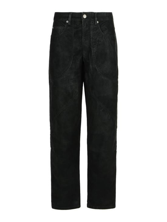 25FW 이자벨마랑 스트레이트 팬츠 PA0556FAC3B01E01BK Black