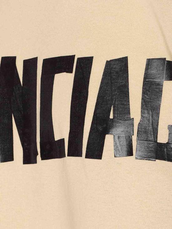 25FW 발렌시아가 반팔 티셔츠 764235TSVK19501 Beige - BALENCIAGA