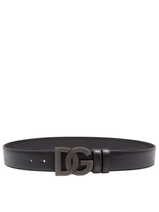 26SS 돌체앤가바나 가죽 벨트 BC4943AG6518B956 Black - DOLCE & GABBANA
