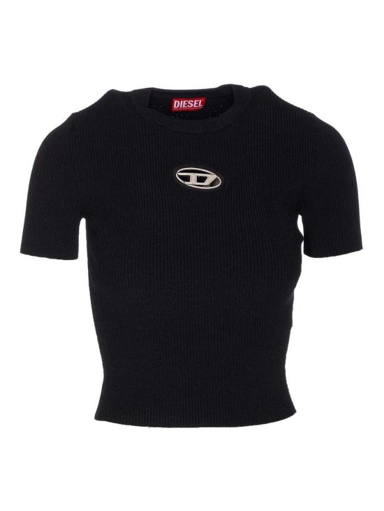 25FW 디젤 반팔 티셔츠 A196740DLAX9XX Black
