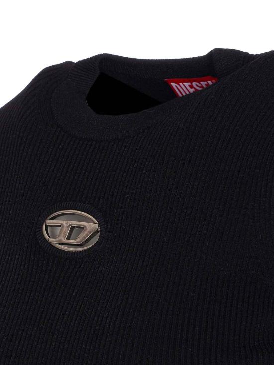 25FW 디젤 반팔 티셔츠 A196740DLAX9XX Black - DIESEL