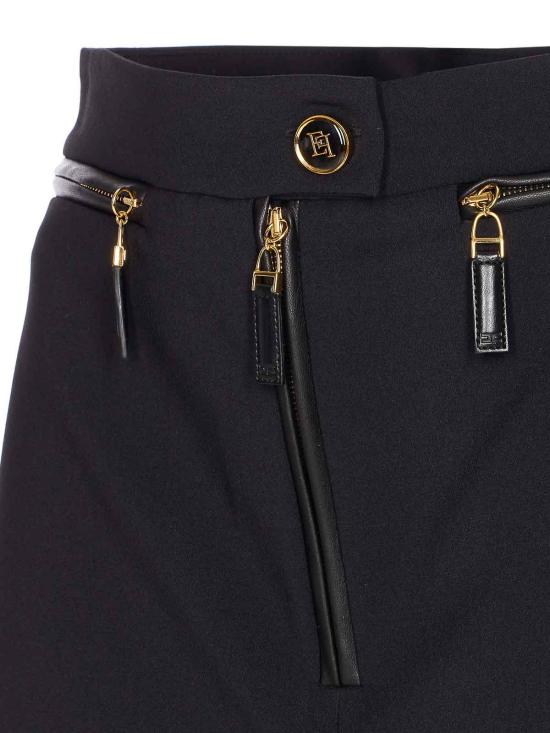  엘리자베타프랜치 숏 스커트 GO13156E2110 Black - ELISABETTA FRANCHI