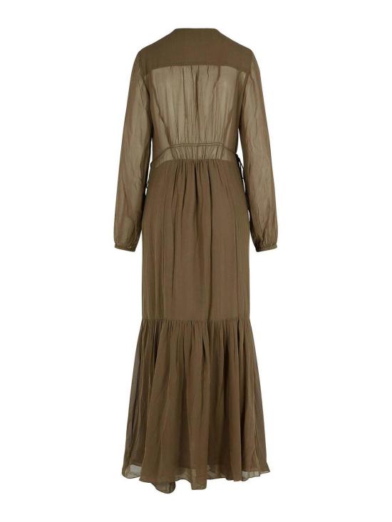 25FW 이자벨마랑 롱 원피스 RO0798FAC3J01E67KI Green - ISABEL MARANT