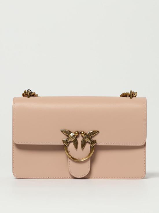 25FW 핑코 숄더백 100941A0F1 O81Q Blush Pink