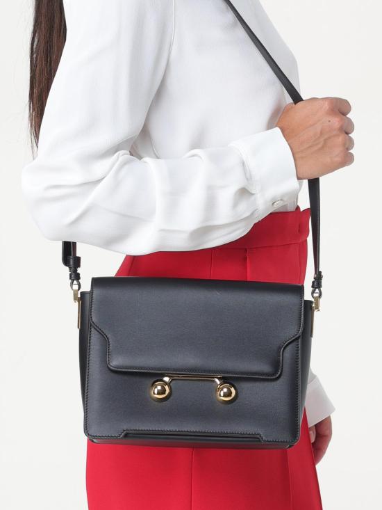 25FW 마르니 토트백 SBMP0195U0P6948 00N99 Black - MARNI