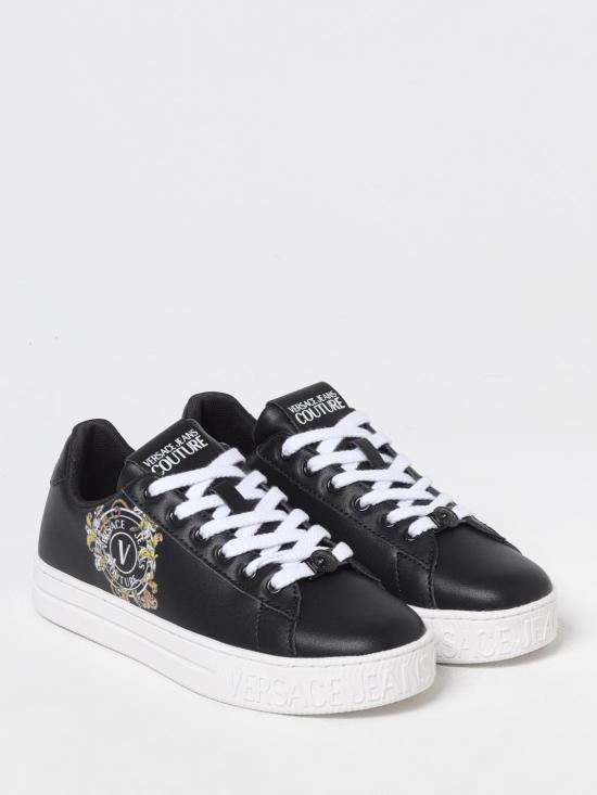 25SS 베르사체 뮬/슬리퍼 78VA3SK3ZPB08 899 Black - VERSACE