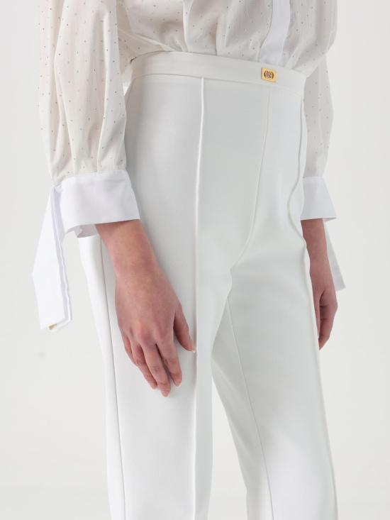 25FW 엘리자베타프랜치 팬츠 PA079 360 White - ELISABETTA FRANCHI