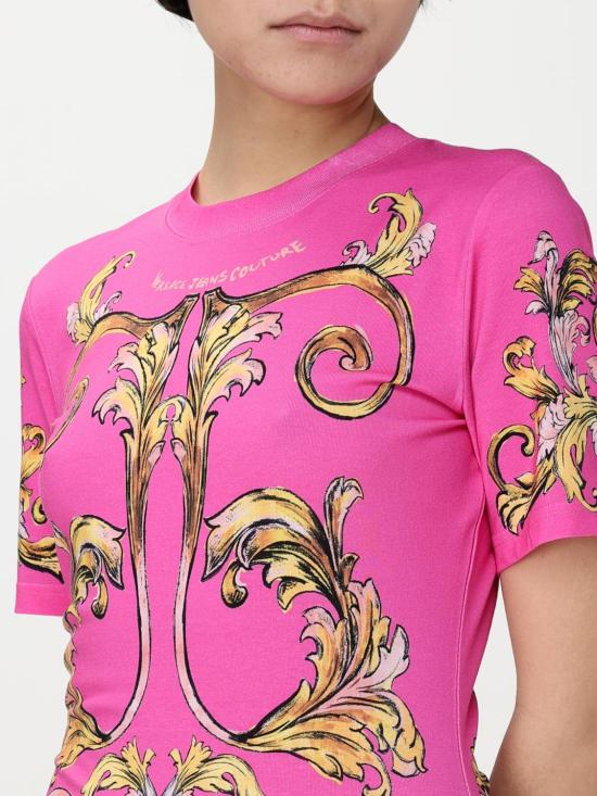 25SS 베르사체 롱 원피스 78HAO9P9JS466 494 Pink - VERSACE