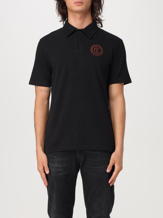  저스트까발리 반팔 티셔츠 77OAG6A1CJ706 899 Black