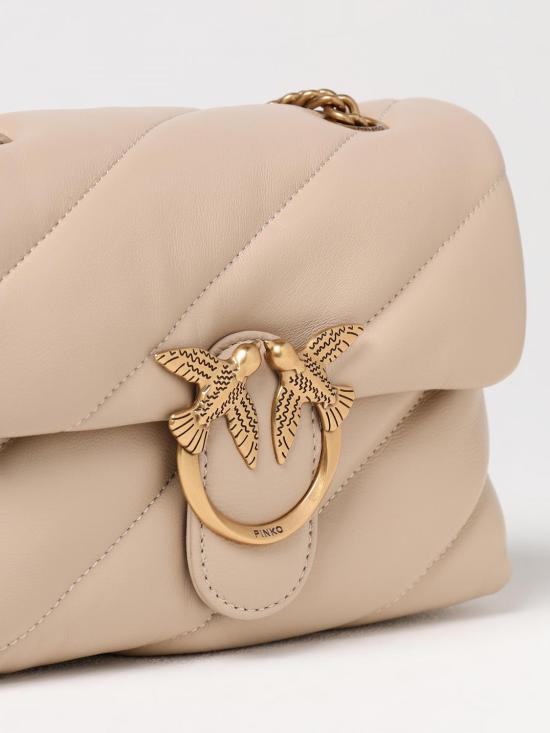 25FW 핑코 토트백 100039A0F2 C50Q Beige - PINKO